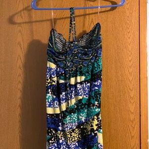 Floor length dress